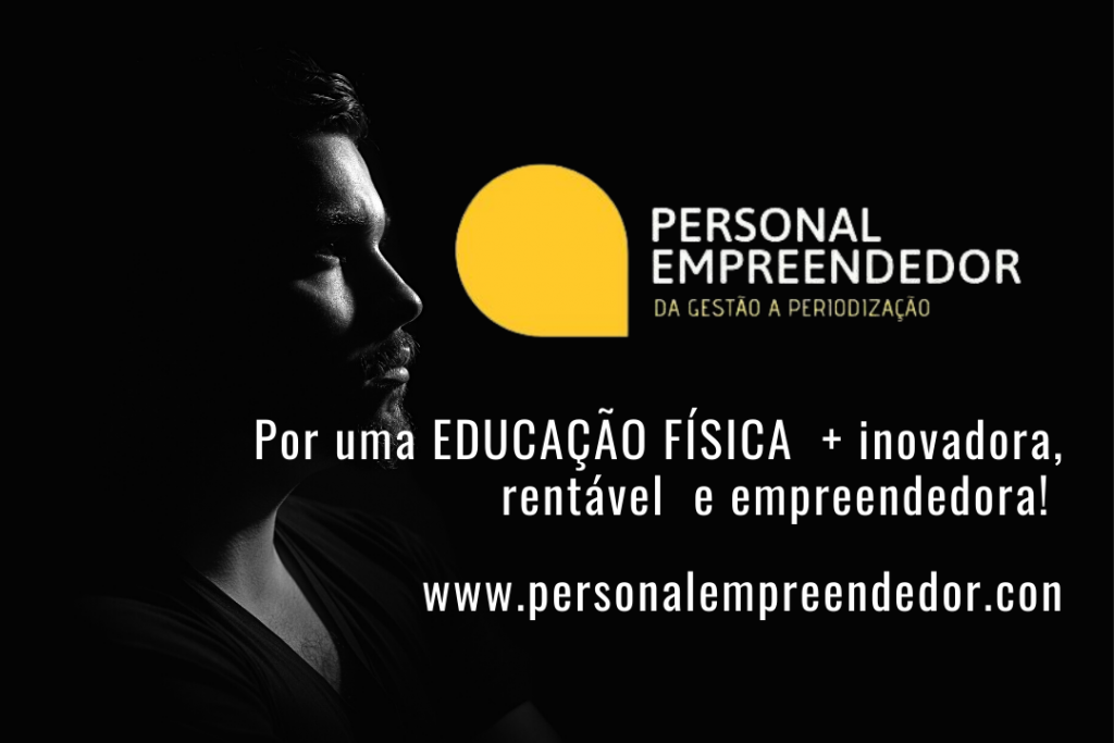 Banner Personal Empreendedor - Por uma educação física mais inovadora, rentável e empreendedora